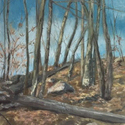 Early Spring,   Oil on board,  10 x 13