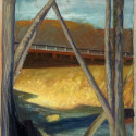 Early Warm, Oil on Wood, 22 x 28